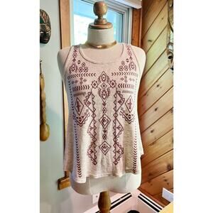 COPY - Bohemian Cozy Casual Aztec Printed Knit Tank Top